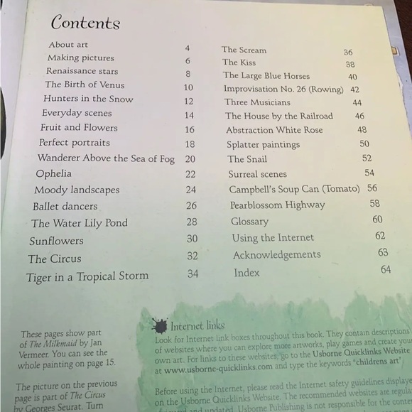 3 Children's Art Books Sticker Art Gallery Art Lab Book of Art - Picture 10 of 10